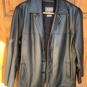 Men’s XL Wilson’s Leather Black Leather Jacket